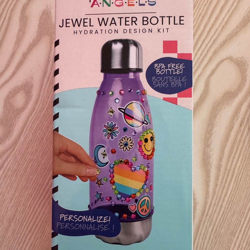 Purple Jewel Water Bottle Hydration Design Kit